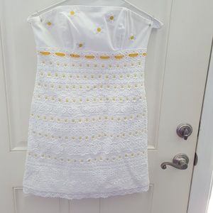 Lily Pulitzer strapless dress